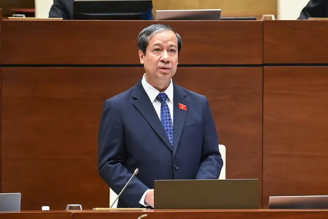 Bộ trưởng Giáo dục và Đào tạo Nguyễn Kim Sơn. Ảnh: Như Ý