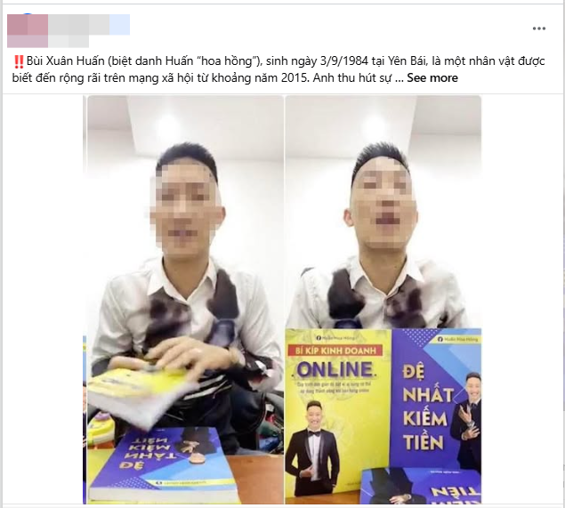 Bùi Xuân Huấn (Huấn hoa hồng) liên tục được nhắc tên trên MXH (ảnh chụp màn hình)