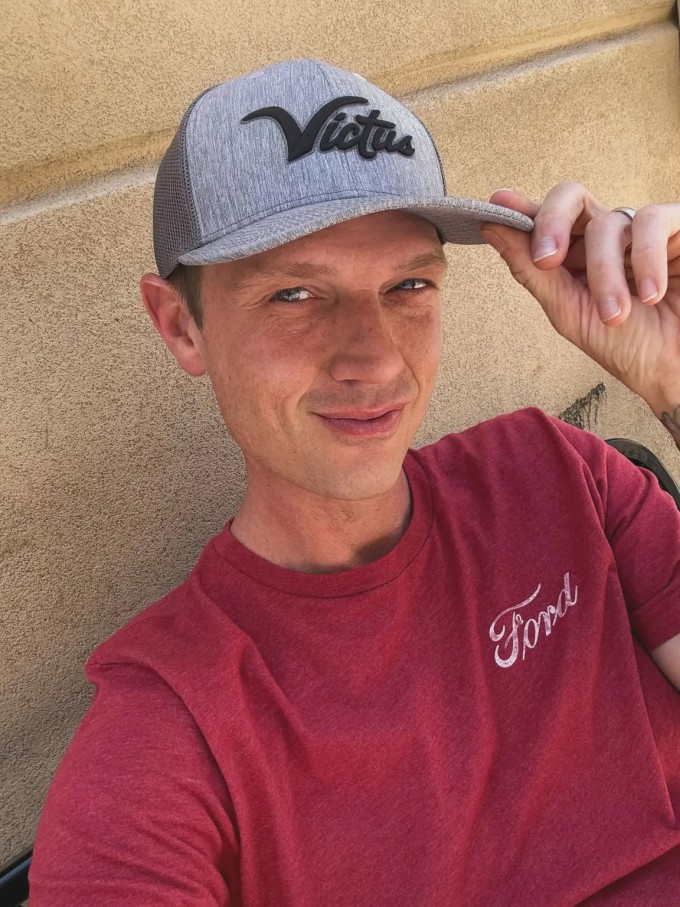 Nick Carter cập nhật hình ảnh mới trên Instagram hôm thứ Tư.