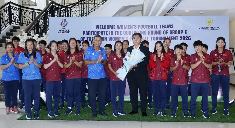 Tuyển nữ Việt Nam có 10 ngày rèn luyện ở Phú Thọ trước khi vào cuộc chơi lớn Asian Cup 2026. Ảnh: VFF.