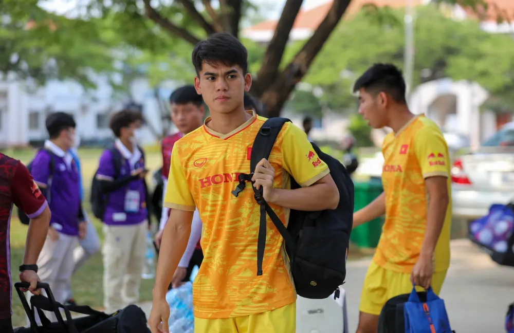 Khuất Văn Khang và đồng đội cũng là ứng cử viên nặng ký tại SEA Games 33. Ảnh: ANH PHƯƠNG.