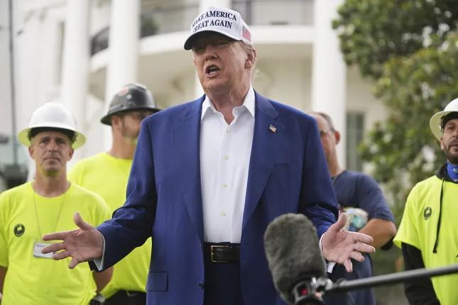 Tổng thống Mỹ Donald Trump. (Ảnh: AP)