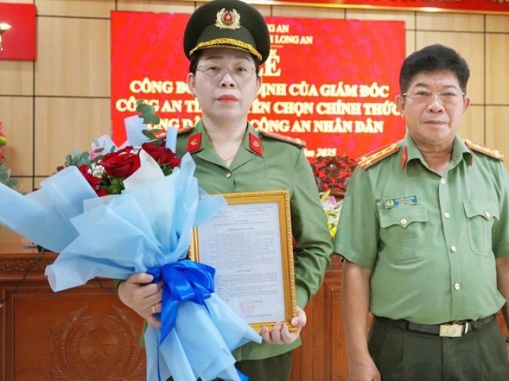 Em của trung tá CSGT hy sinh khi bắt ôtô ma túy được nhận vào ngành