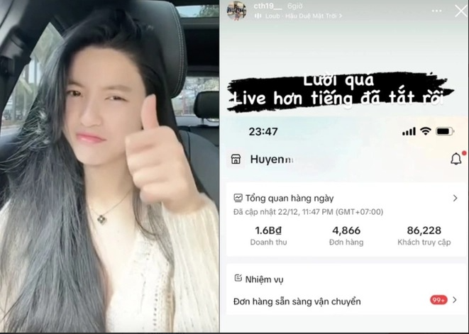 Chu Thanh Huyền khoe bán hàng được 1,6 tỷ đồng trong 1 tiếng livestream
