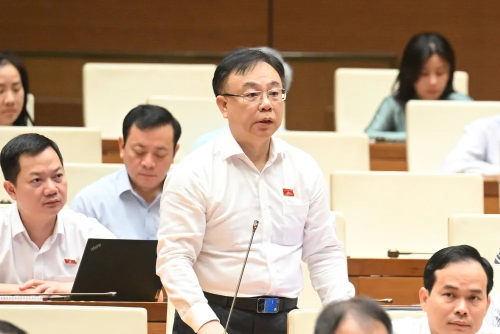 Đại biểu Nguyễn Công Long (Đồng Nai). Ảnh: QH