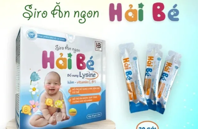 Siro Hải bé bị thu hồi trên toàn quốc