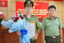 Em của trung tá CSGT hy sinh khi bắt ôtô ma túy được nhận vào ngành