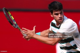 Video tennis Alcaraz - Rinderknech: Đẳng cấp lên tiếng đúng lúc (Queen ' s Club)