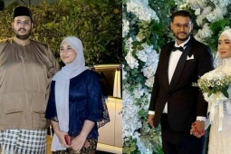 Giảm 44 kg vì vợ, blogger Malaysia ' lột xác ' trong lễ cưới