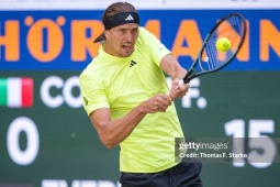 Video tennis Cobolli - Zverev: Khó lường tie-break set 2 (Halle Open)