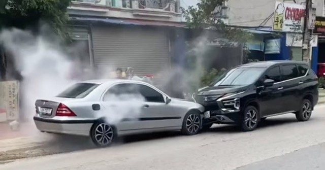 VIDEO: Tài xế Xpander dùng xe mình "ghìm" xe Me...