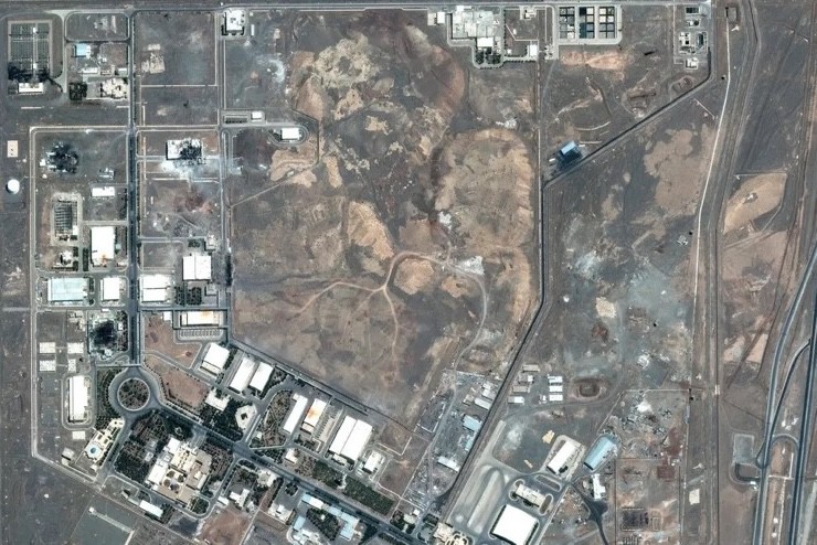 Cơ sở hạt nhân Natanz ở miền trung Iran. Ảnh: Reuters.