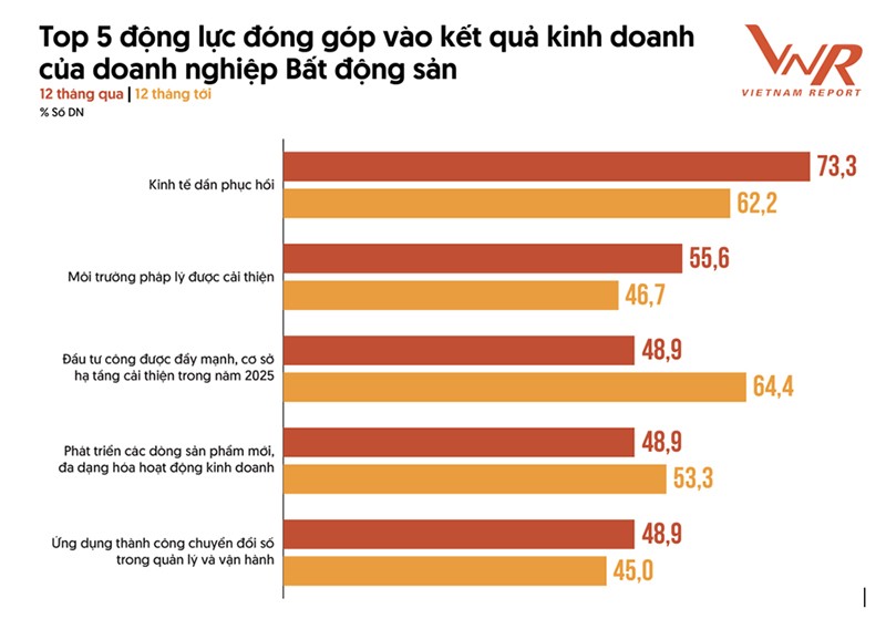5 động lực thúc đẩy thị trường bất động sản 2025. (Nguồn: VNR)