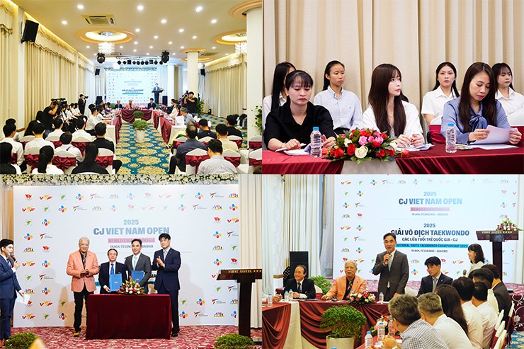 VTF công bố tổ chức giải CJ Việt Nam Open 2025 World Taekwondo G1