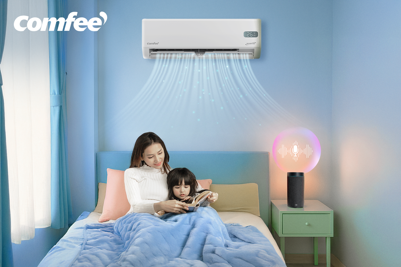 Ngủ ngon suốt đêm với Comfee Gusto – tự điều chỉnh nhiệt độ thông minh