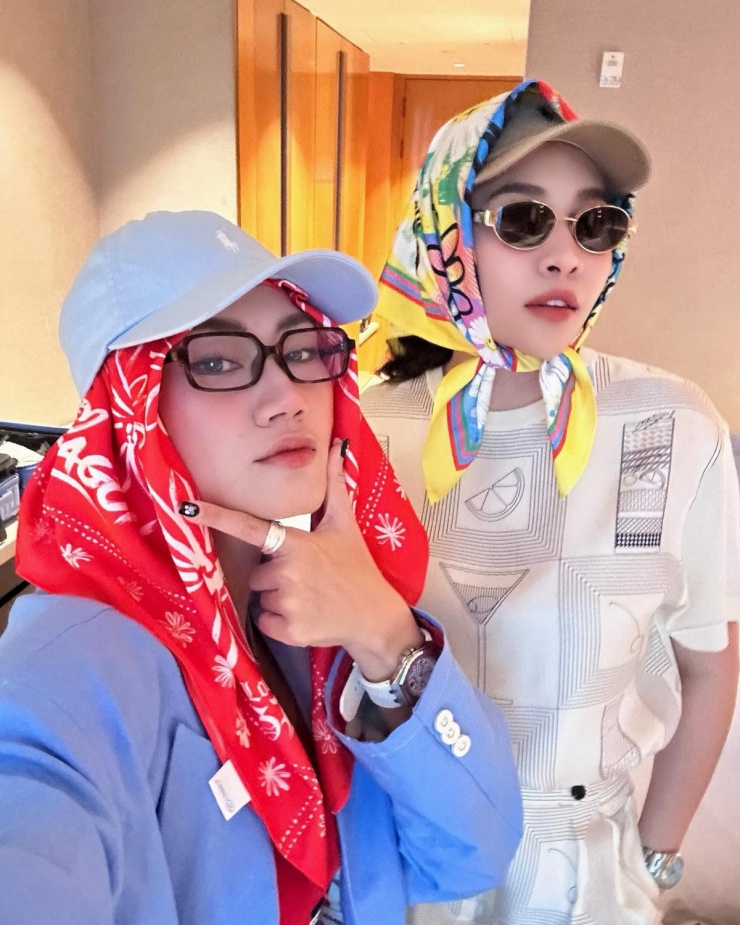Đàm Thu Trang chít khăn như cụ bà, Quế Vân hở bạo đi xem G-Dragon - 3