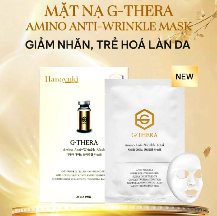 Sản phẩm G-Thera Amino Anti- Wrinkle Mask bị yêu cầu thu hồi