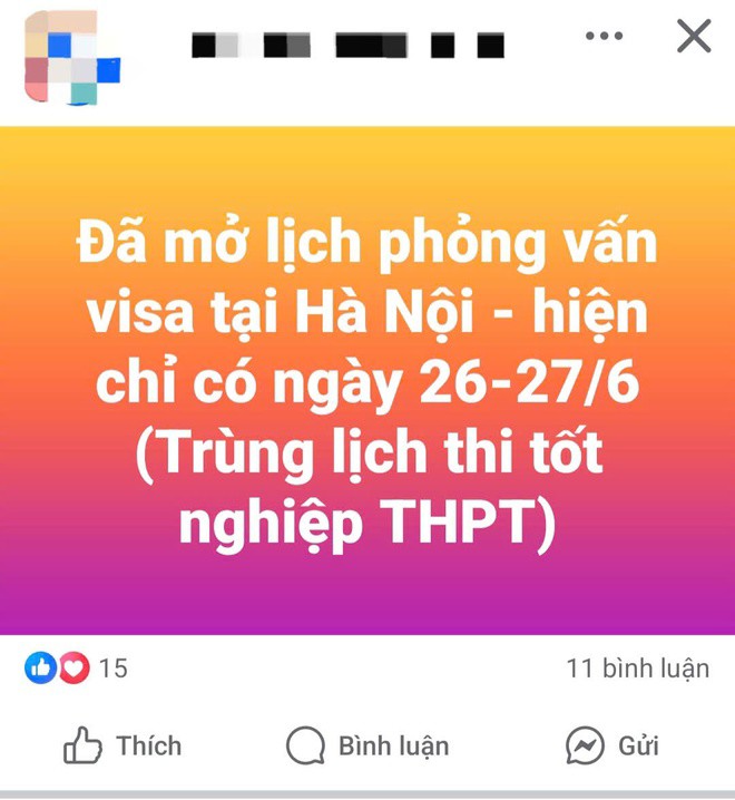 Lịch hẹn phỏng vấn visa Mỹ kín hết chỉ sau vài phút mở đăng ký