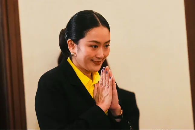 Thủ tướng Paetongtarn Shinawatra. (Ảnh: AP)