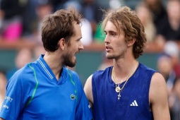 Video tennis Medvedev - Zverev: So tài không khoan nhượng, tie-break căng thẳng (Halle Open)