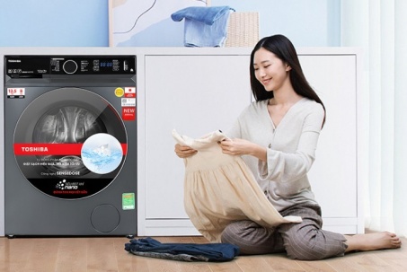 Giá máy giặt Toshiba Inverter tháng 6: Giảm tới 5 triệu đồng