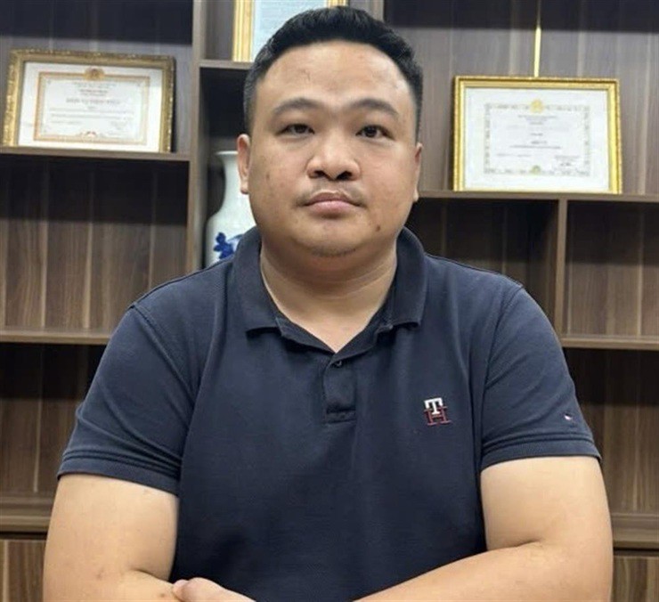 Đối tượng Trần Quang Đạo bị bắt giữ - Ảnh Bộ Công an