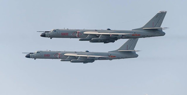 H-6N bị đánh giá là vẫn thua xa các oanh tạc cơ hiện đại về tốc độ. Ảnh: China Defense Blogspot