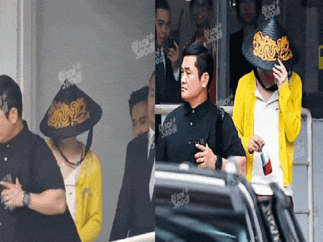 "Anh Long" G-Dragon đội nón lá che kín mặt, lên đường ra sân bay về Hàn Quốc!