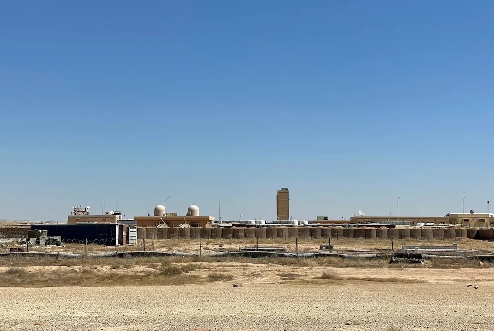 Một căn cứ quân sự của Mỹ ở Iraq. Ảnh: AFP