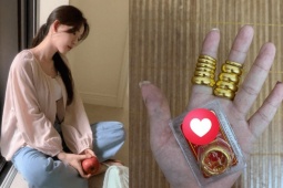 Cầm 12 chiếc nhẫn vàng trong tay, nhớ về ngày trong người không có nổi 2 triệu