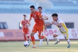 Video bóng đá Đà Nẵng - SLNA: Ngược dòng ngoạn mục, hẹn đấu đội Công Phượng (V-League)