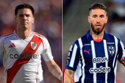 Trực tiếp bóng đá River Plate - Monterrey:  " Thần đồng "  Mastanuono đấu Ramos (FIFA Club World Cup)