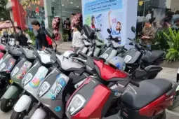 Thị trường xe máy Việt Nam tiếp đà tăng trưởng nhờ xe điện