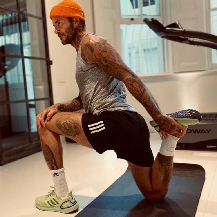 Phòng gym là địa điểm thường được ông bà Becks lui tới.&nbsp;
