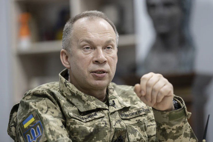 Tổng tư lệnh các lực lượng vũ trang Ukraine – ông Oleksandr Syrskyi (ảnh: Bloomberg)
