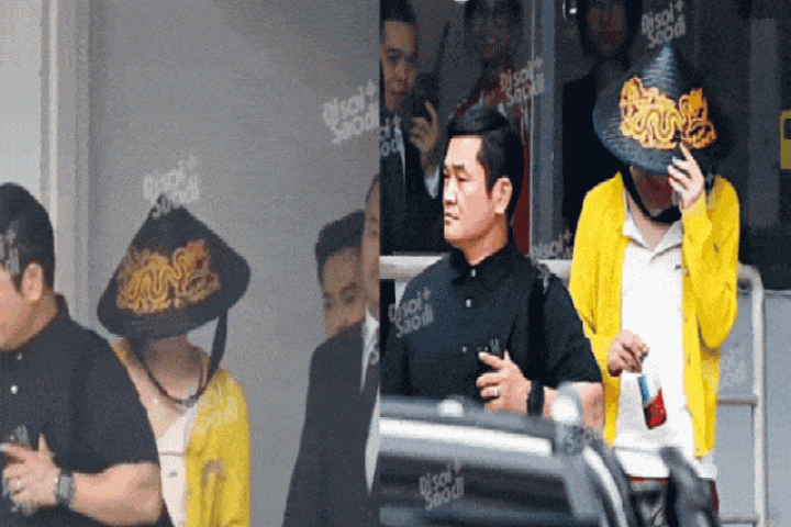 "Anh Long" G-Dragon đội nón lá che kín mặt, lên đường ra sân bay về Hàn Quốc!