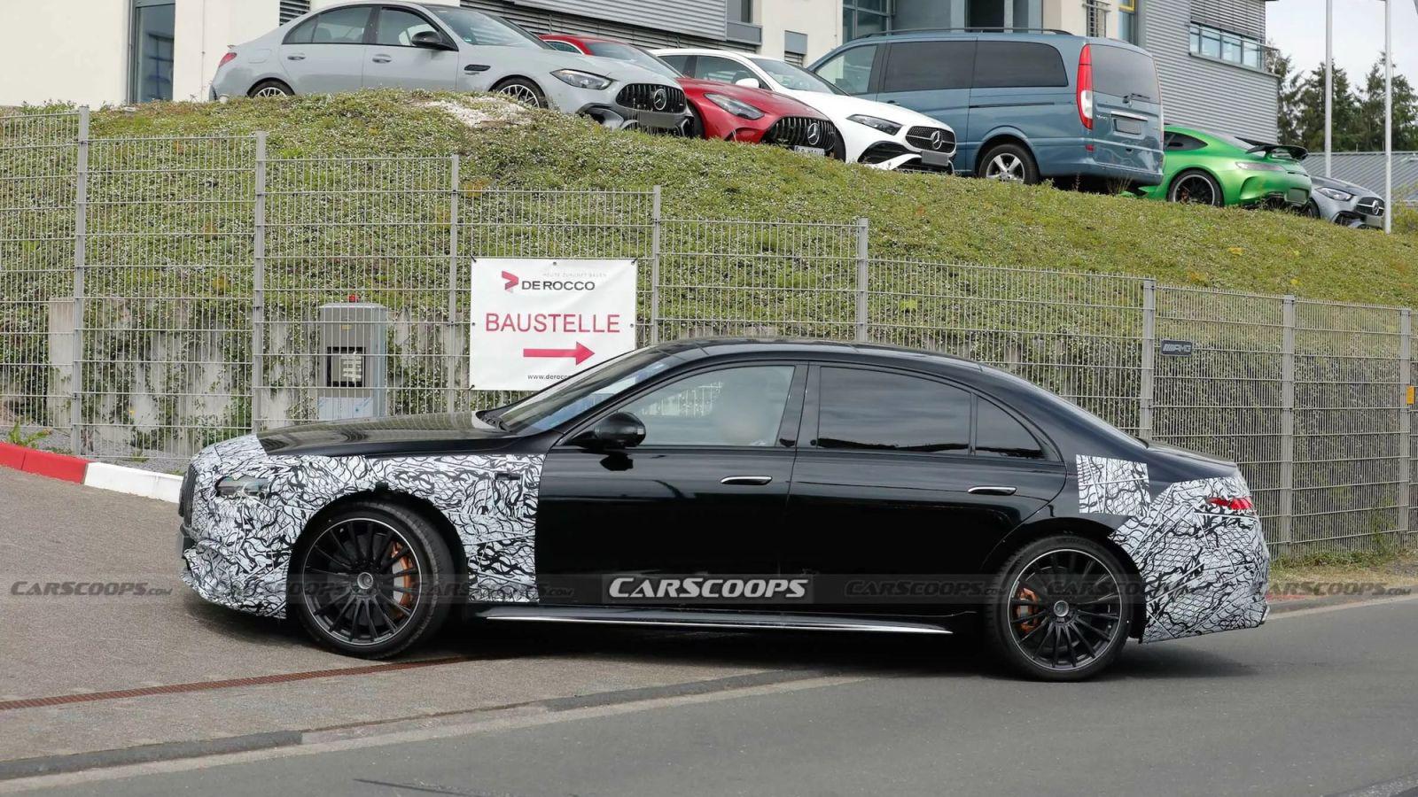 Mercedes-AMG S63 phiên bản nâng cấp lộ diện trên đường phố - 3