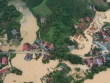 Cảnh tượng hàng trăm hộ dân bị cô lập, ngập trong biển nước sau mưa trắng trời ở Lạng Sơn