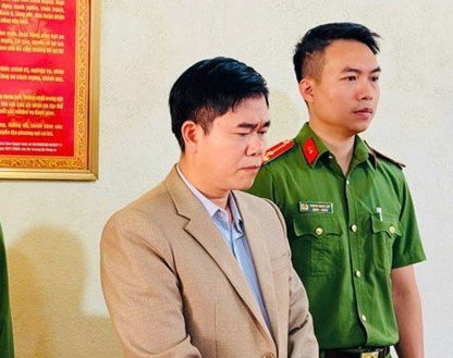 Ông Trần Ngọc Hà thời điểm bị bắt giữ. Ảnh: Công an cung cấp