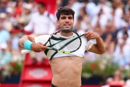 Alcaraz rộng cửa đua số 1, Draper tiếp tục  " dìm "  Djokovic (Bảng xếp hạng tennis 23/6)