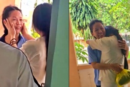 Đeo bảng đi tìm mẹ suốt 3 tháng giữa TPHCM, cô gái 18 tuổi vỡ òa khi đoàn tụ