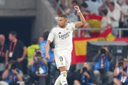 Tin mới nhất bóng đá sáng 24/6: Mbappe vẫn chưa trở lại tập luyện