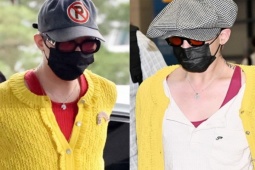 G-Dragon diện chiếc áo  ' bà thím '  suốt chuyến đi Việt Nam