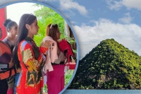Hòn đảo bí ẩn hình bầu ngực hút khách nữ tới cầu tình duyên