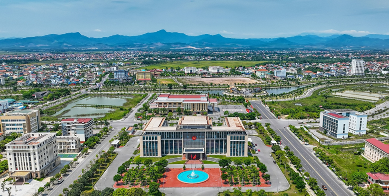 Trung tâm hành chính mới của Quảng Trị sau sát nhập