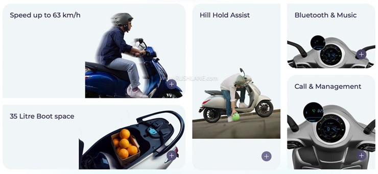 Xe máy điện đẹp như Vespa, đi 127km một lần sạc, giá chỉ 30 triệu đồng - 3