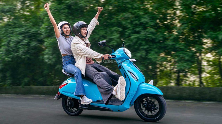 Xe máy điện đẹp như Vespa, đi 127km một lần sạc, giá chỉ 30 triệu đồng - 4