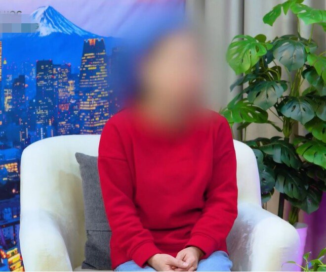 Cô A chia sẻ câu chuyện của gia đình mình.