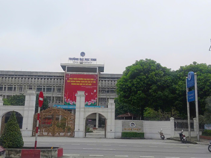 Trường Đại học Vinh, nơi ông Nguyễn Ngọc Quyến và Đinh Xuân Đức công tác