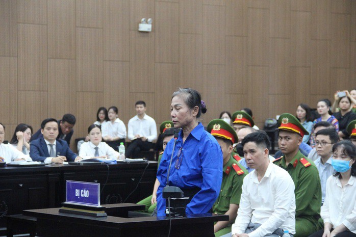 Bị cáo Hoàng Thị Thúy Lan tại phiên toà